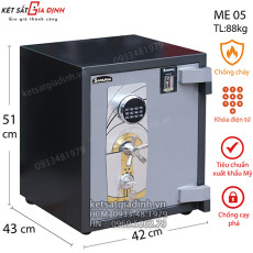 Két sắt siêu chống trộm Samurai ME05 điện tử Hàn Quốc