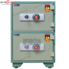 Két sắt Hòa Phát hai tầng đổi mã KS50T2 - DM