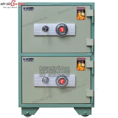 Két sắt Hòa Phát hai tầng đổi mã KS50T2 - DM