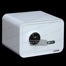 Két sắt mini vân tay màu trắng AifeiBao D25-W