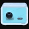 Két sắt mini vân tay màu xanh AifeiBao D25-WB