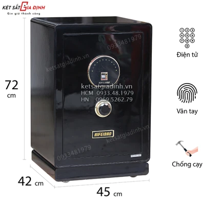 Két sắt mini HK-A1/D-70TS vân tay điện tử thông minh