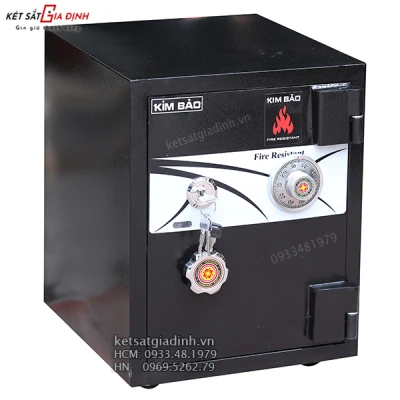 Két sắt mini khóa cơ Kim Bảo KBC50 chống cháy