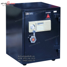 Két sắt mini khóa điện tử Kim Bảo KBE56 chống cháy