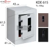 Két sắt điện tử Nika KDE615 thép tấm chống cạy