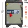 Két sắt Adelbank VC820 khóa cơ đổi mã
