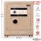 Két sắt Bofa BF-V-45BJ vân tay điện tử, tích hợp quản lý bằng điện thoại