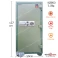Két sắt Hòa Phát The One KS250K2C1 khóa cơ đổi mã