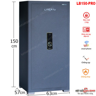 Két sắt Liberty LB1500-PRO vân tay mã số tích hợp App điện thoại thông minh