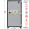 Két sắt vỏ thép 10ly Samurai MCD512-FB10 két trong két