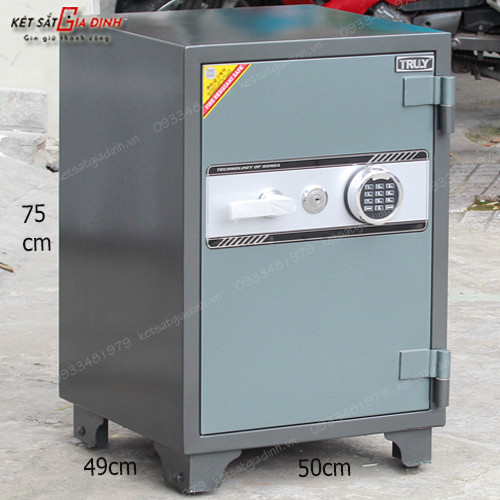 Két sắt vân tay mã số Truly Gold TLG75VT