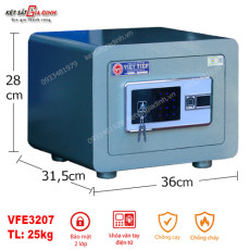 Két sắt mini Việt Tiệp siêu cường VFE3207 vân tay mã số app điện thoại