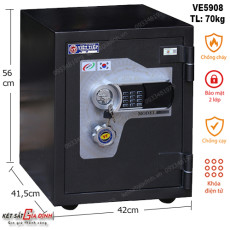 Két sắt Việt Tiệp siêu cường VE5908 điện tử - Model mới