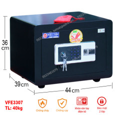 Két sắt Việt Tiệp siêu cường VFE3307 vân tay mã số - Model mới