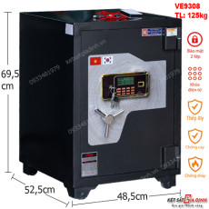 Két sắt thép đặc Việt Tiệp VE9308 điện tử báo động