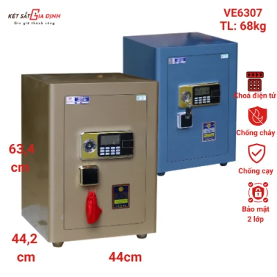 Két sắt siêu cường Việt Tiệp VE6307 mã số điện tử - Model mới nhất