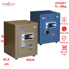 Két sắt Việt Tiệp siêu cường VFE5807-H vân tay mã số - model mới
