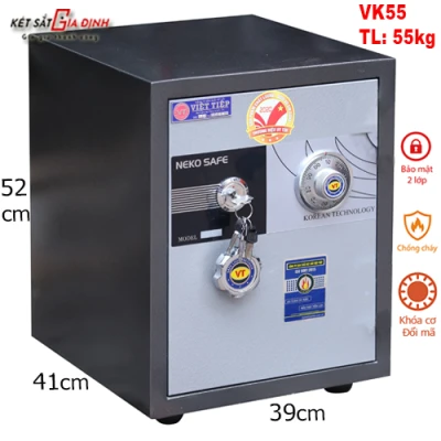 Két sắt Việt Tiệp đúc đặc VK55 - Đại Cát