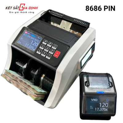 Máy đếm tiền Hoshico 8686 PIN