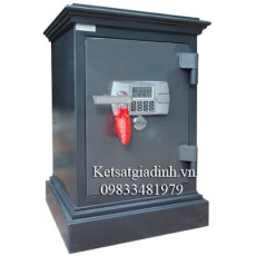 Két sắt gia đình cánh đúc khóa điện tử báo động KD45DT