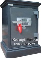 Két sắt cánh đúc khóa điện tử báo động KD74DT