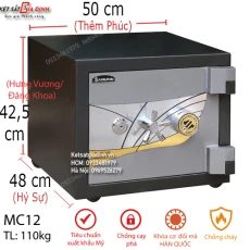 Két sắt Samurai MC12 mã cơ