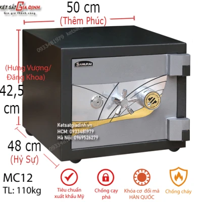 Két sắt Samurai MC12 mã cơ