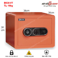 Két sắt mini Bokee BK30-VT vân tay mã số thông minh