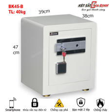 Két sắt Bokee BK45B vân tay mã số tích hợp app thông minh