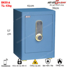 Két sắt Bokee BK55-A vân tay mã số tích hợp app thông minh