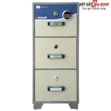 Tủ sắt chống cháy 3 tầng TC-E03 khóa điện tử
