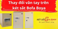 Hướng Dẫn Sử Dụng Két Sắt Bofa Boya Vân Tay Điện Tử Chi Tiết