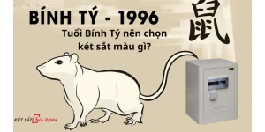 Tuổi Bính Tý nên chọn két sắt màu gì để thu hút tài lộc và may mắn?