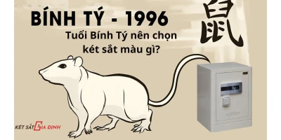 Tuổi Bính Tý nên chọn két sắt màu gì để thu hút tài lộc và may mắn?
