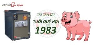 Tuổi Quý Hợi nên chọn két sắt màu gì để thu hút tài lộc và bảo vệ tài sản?