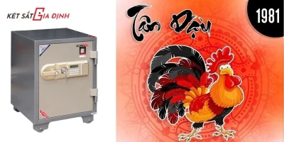 Tuổi Tân Dậu nên chọn két sắt màu gì để hút tài lộc và giữ vững tài sản?