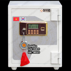 Két sắt siêu cường Việt Tiệp SV66LE-W điện tử màu trắng