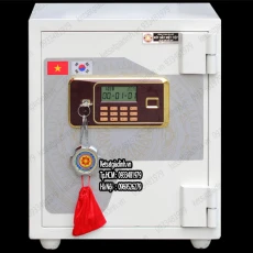 Két sắt siêu cường Việt Tiệp SV66LE-W điện tử màu trắng