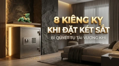 8 Kiêng Kỵ Khi Đặt Két Sắt Khiến Tiền Bạc Đội Nón Ra Đi