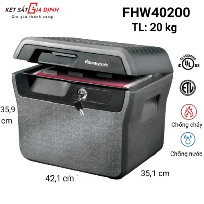 Hộp lưu trữ Sentry Safe FHW40200 khoá bi tròn , nhập khậu Mỹ