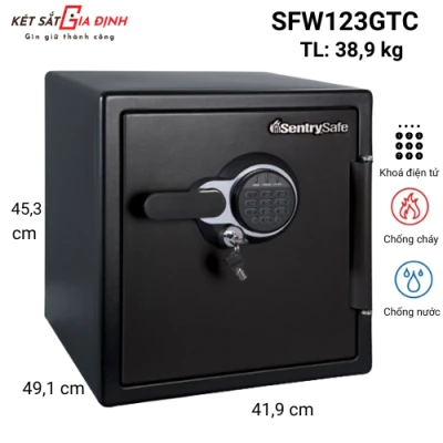 Két sắt Sentry Safe SFW123GTC khoá điện tử