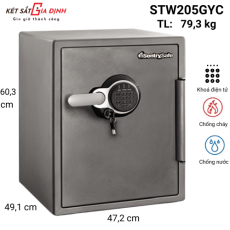 Két sắt Sentry Safe STW205GYC khoá điện tử